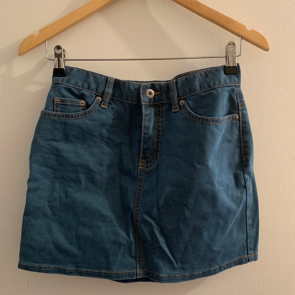 Gap jean/ denim mini skirt